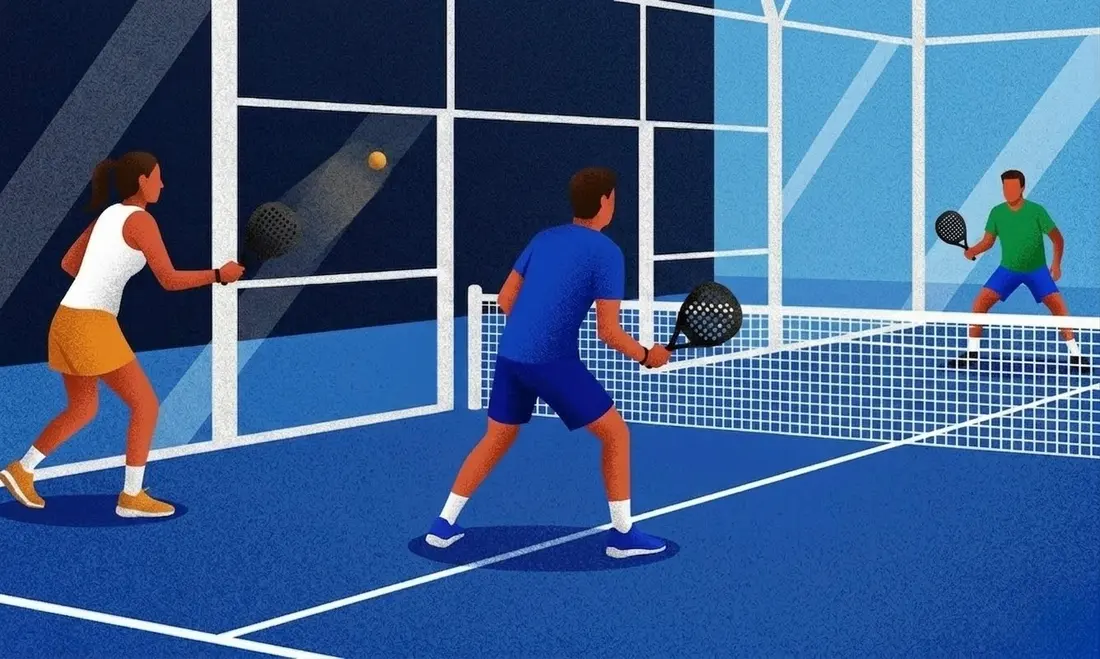 Ilustración de un jugador con actitud positiva tras el partido